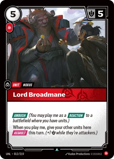 Lord Broadmane