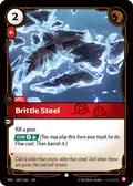 Brittle Steel