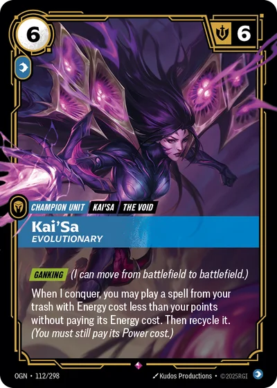 Kai’Sa, Evolutionary