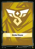 Order Rune