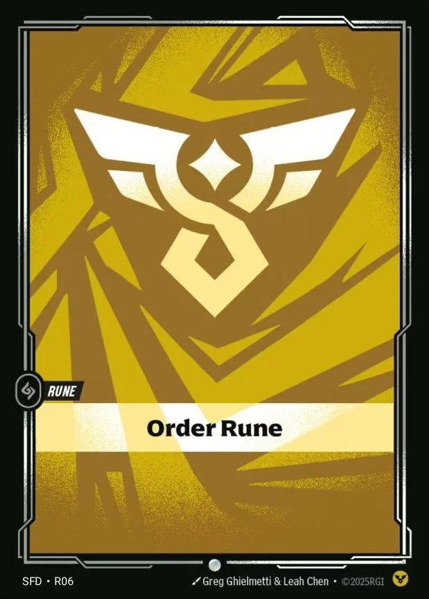 Order Rune