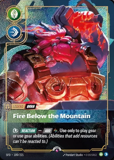 Fire Below the Mountain