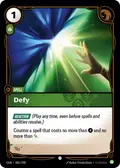 Defy