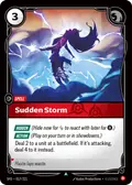 Sudden Storm