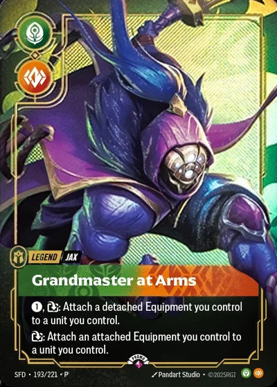 Grandmaster at Arms