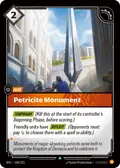 Petricite Monument