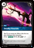 Deadly Flourish