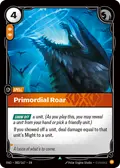 Primordial Roar