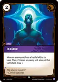 Isolate