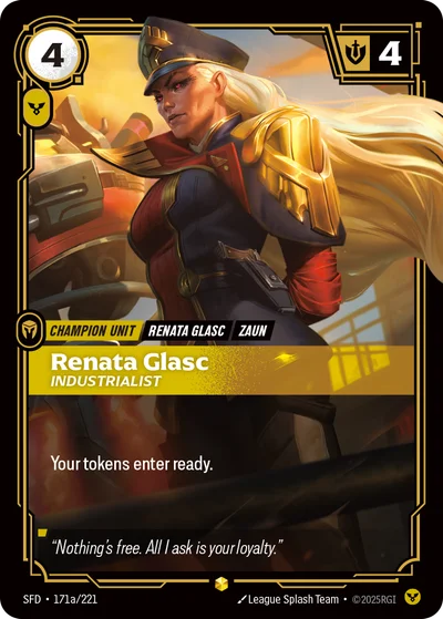 Renata Glasc, Industrialist