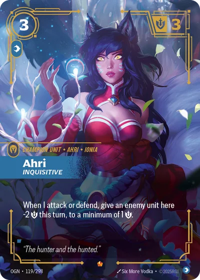 Ahri, Inquisitive