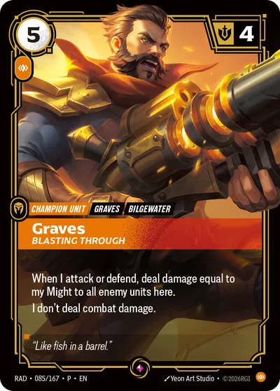 Graves, Blasting Through