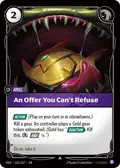 An Offer You Can’t Refuse