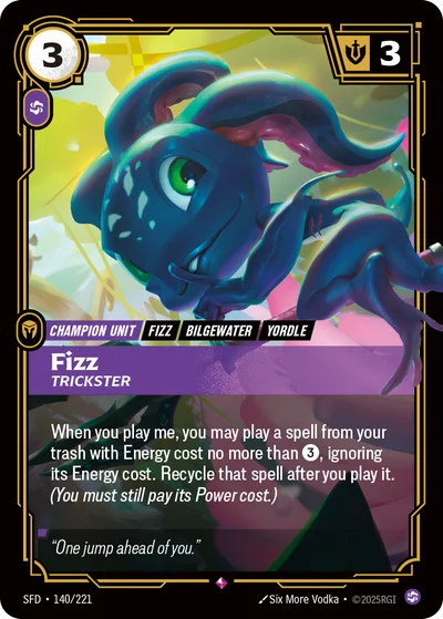 Fizz, Trickster