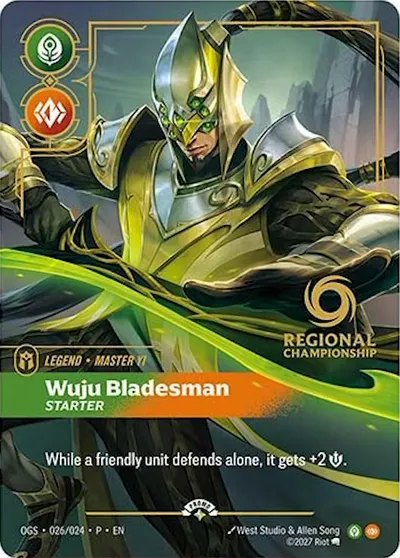 Master Yi, Wuju Bladesman, Starter