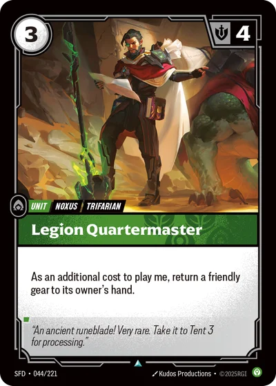 Legion Quartermaster