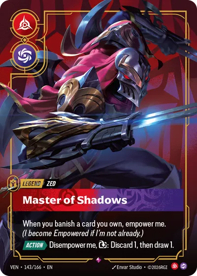 Zed, Master of Shadows