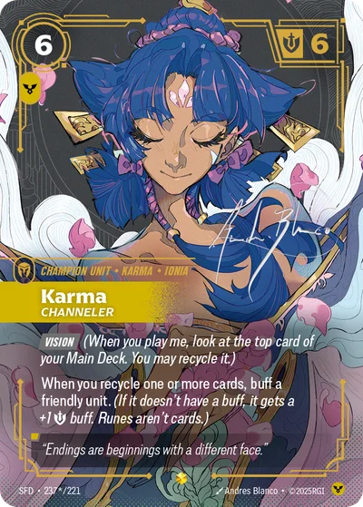 Karma, Channeler