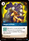 Wages of Pain