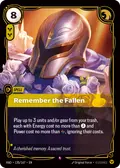 Remember the Fallen