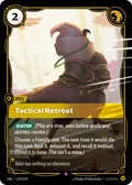 Tactical Retreat