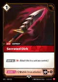 Serrated Dirk
