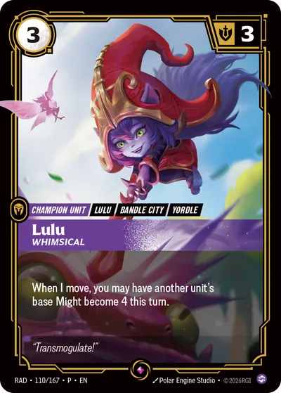 Lulu, Whimsical