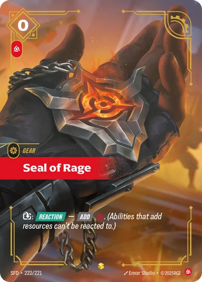 Seal of Rage