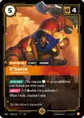 K'Sante, Courageous