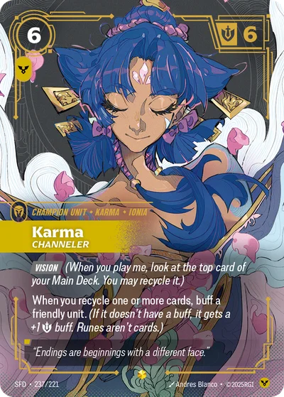 Karma, Channeler