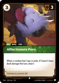 Affectionate Poro